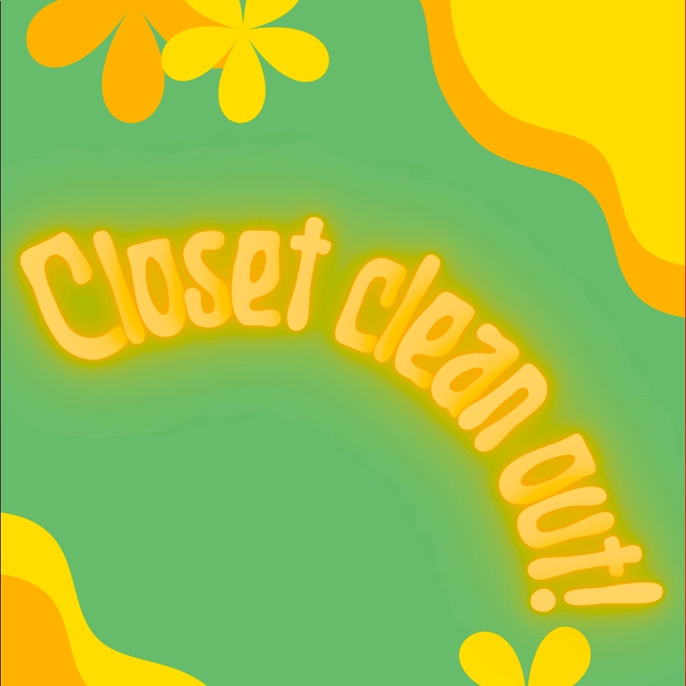 Closet clean out! Come take a look!
